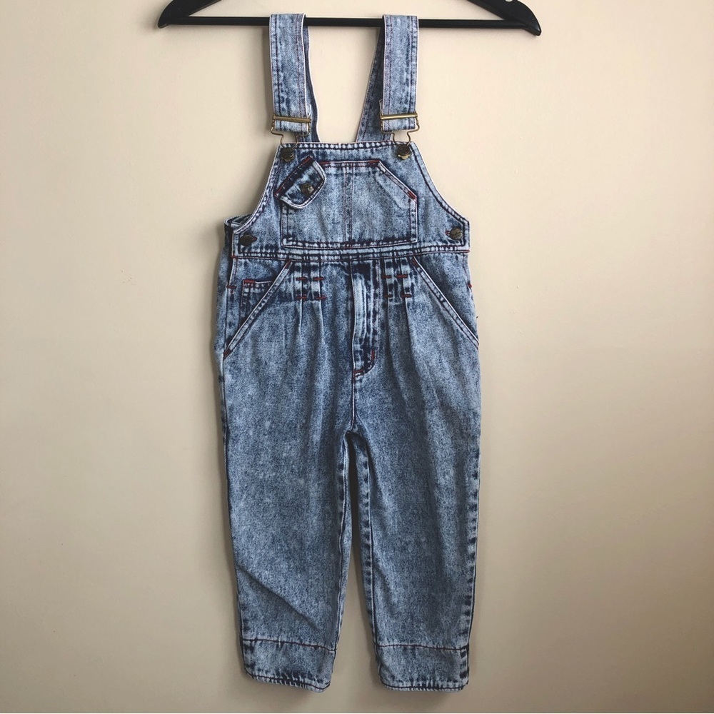 Vintage Happy Kids overalls